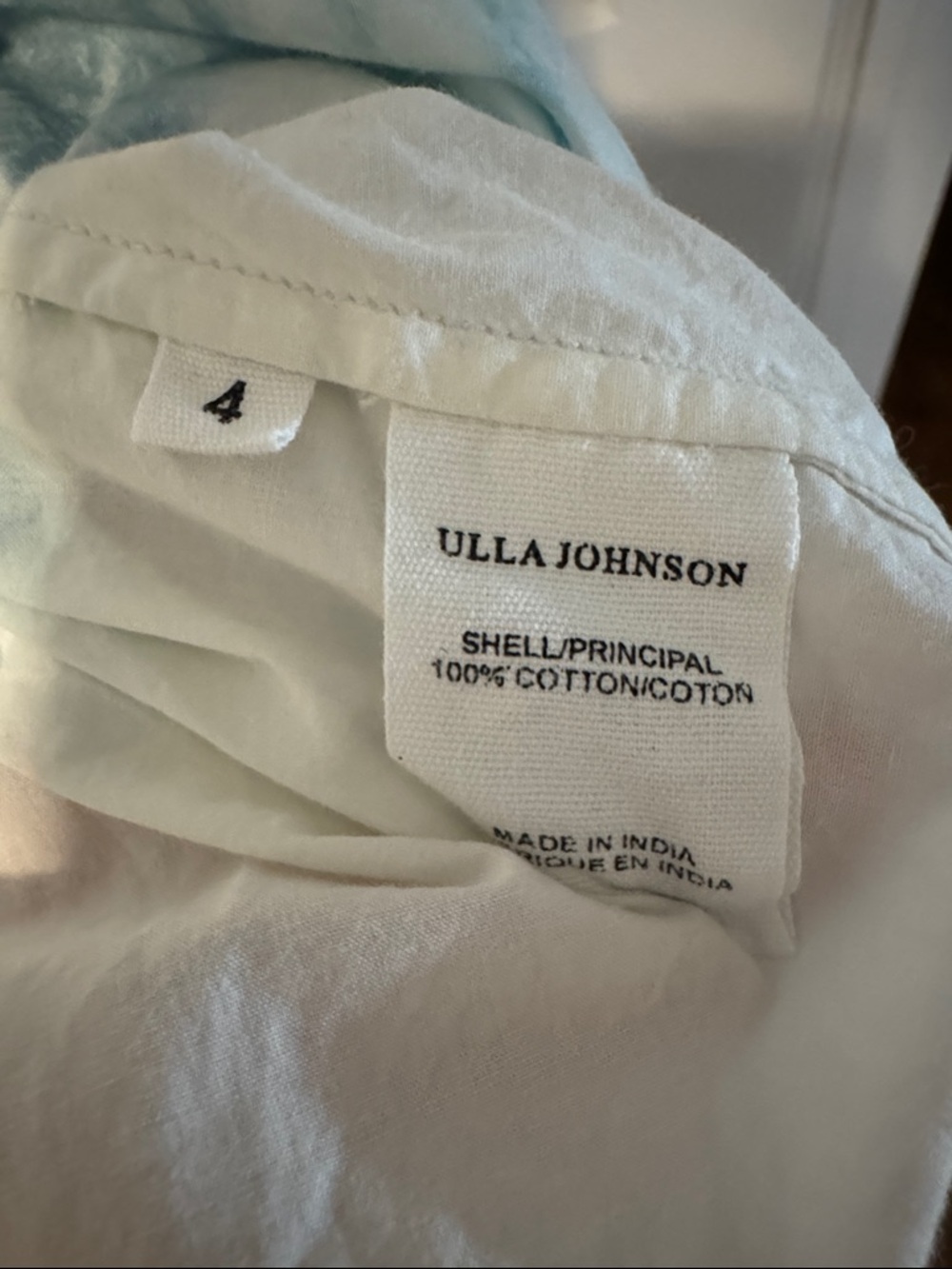 Ulla Johnson isla midi dress Blue Tie-Dye Puff Sleeve Maxi Dress - Picture 4 of 7